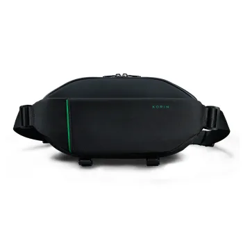 KORIN Polyester Fanny Pack Unisex Black