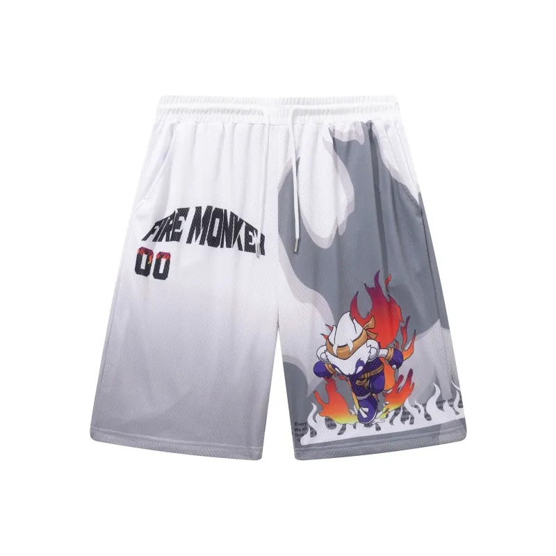 FireMonkey Basketball Shorts Unisex-0