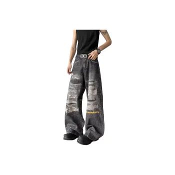 PISYPOX Jeans Unisex Black