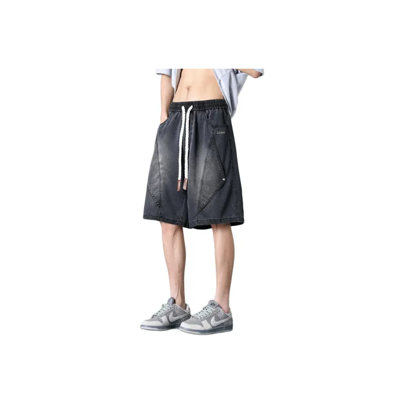 Double Dealer Denim Shorts Unisex-5