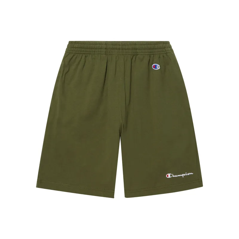 Champion Shorts Japan Version Unisex Olive Green-0