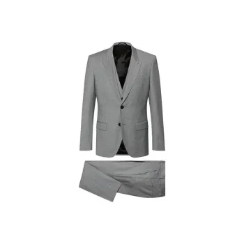 HUGO BOSS Business Suit Men's Gray