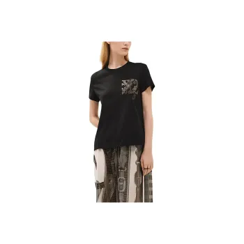 HERMES T Shirts Women's Black