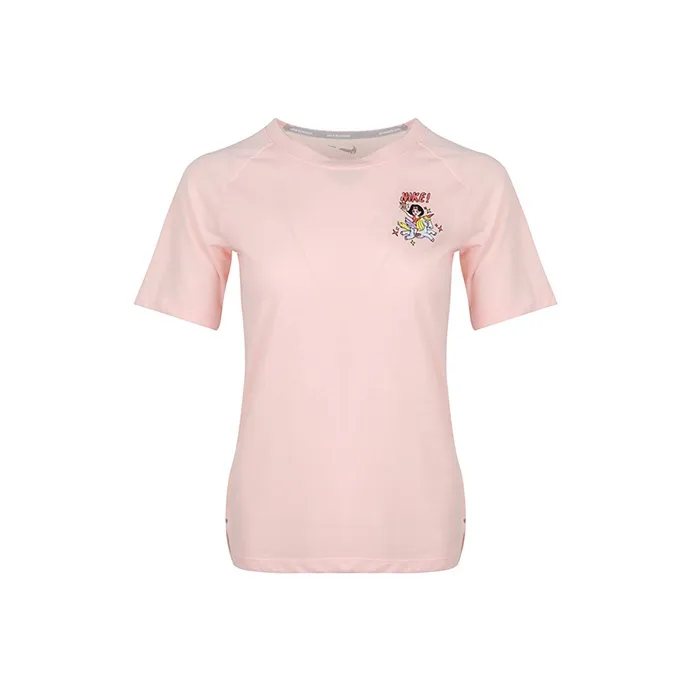 Nike T-Shirts Women's Coral Red-0
