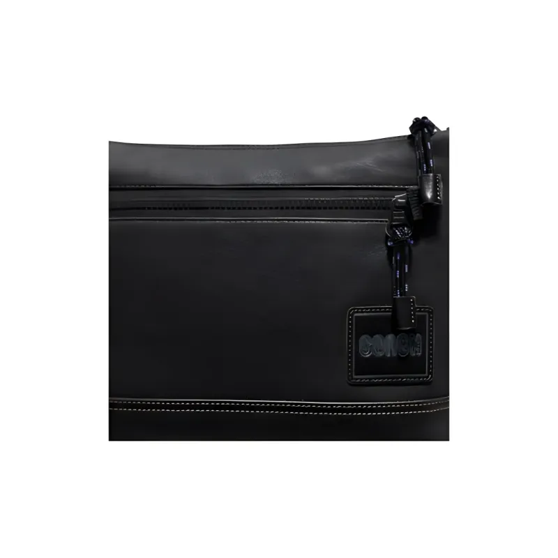 COACH Pacer Cow Leather Messenger Bag, Crossbody Bag, Shoulder Bag Medium Size Men's Black-3