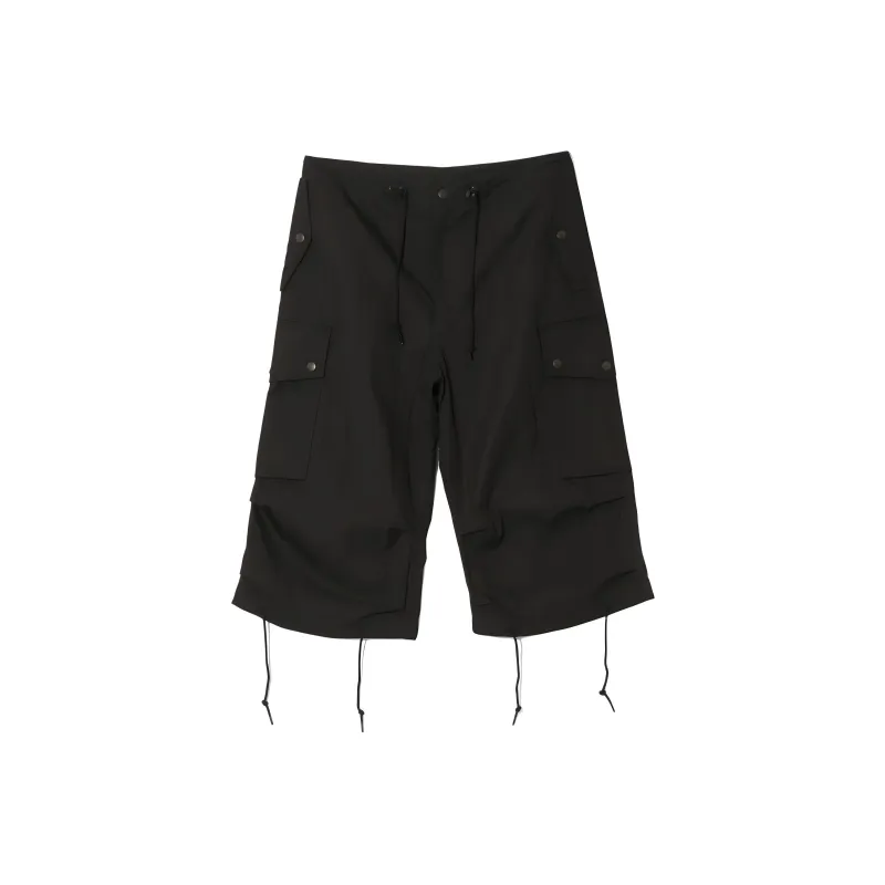 Needles SS25 Cargo Shorts Unisex Black-0