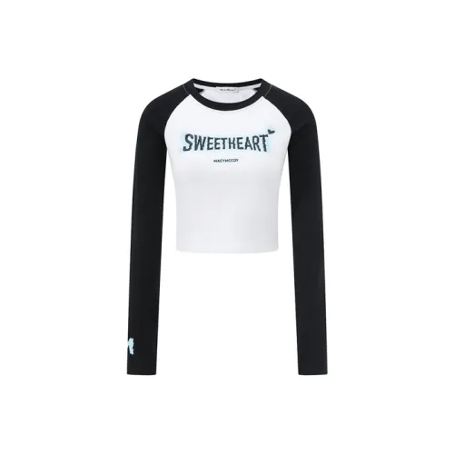 MacyMccoy Long-Sleeved T-Shirt Women's Black