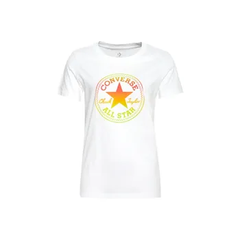 Converse Set in Sleeve T Shirt Women's White