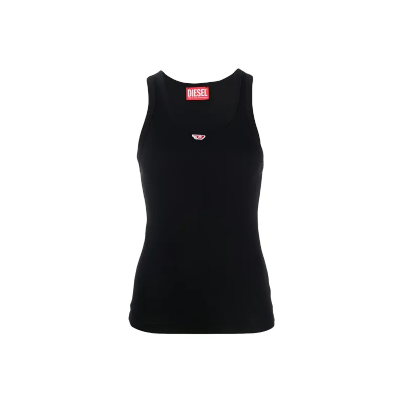 DIESEL T Anky D Logo Embroidered Tank Top-0