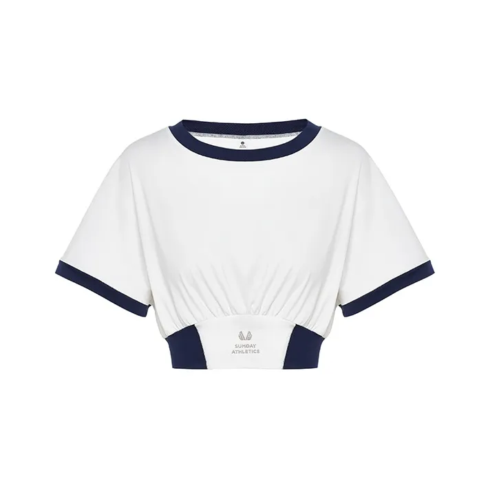 Sumday Athletics T Shirt Women's Blue White-0