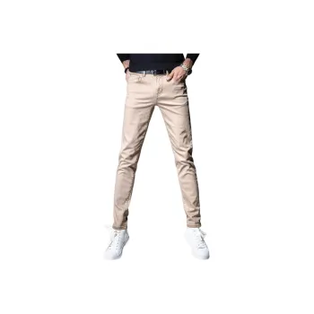 Devanro Casual Pants Men's Khaki