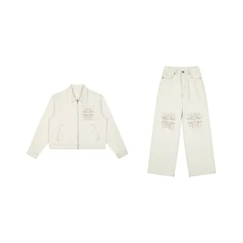 MostwantedLab MostwantedLab Vintage Flower Casual Sportswear Unisex