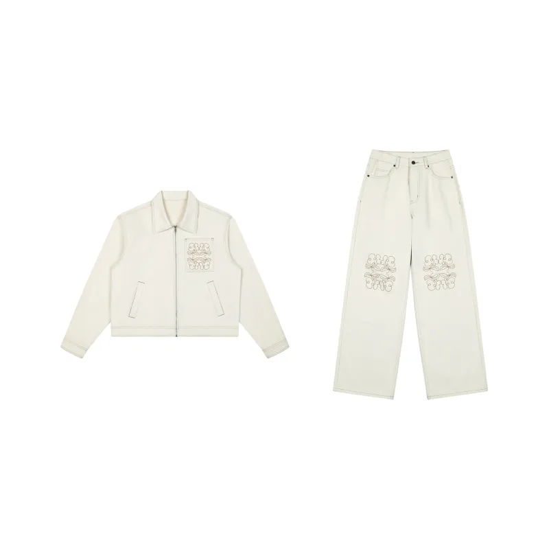 MostwantedLab Vintage Flower Casual Sportswear Unisex-0