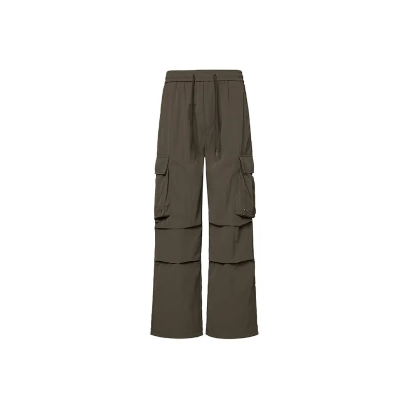GTRG Casual Pants Unisex Khaki Gray-0