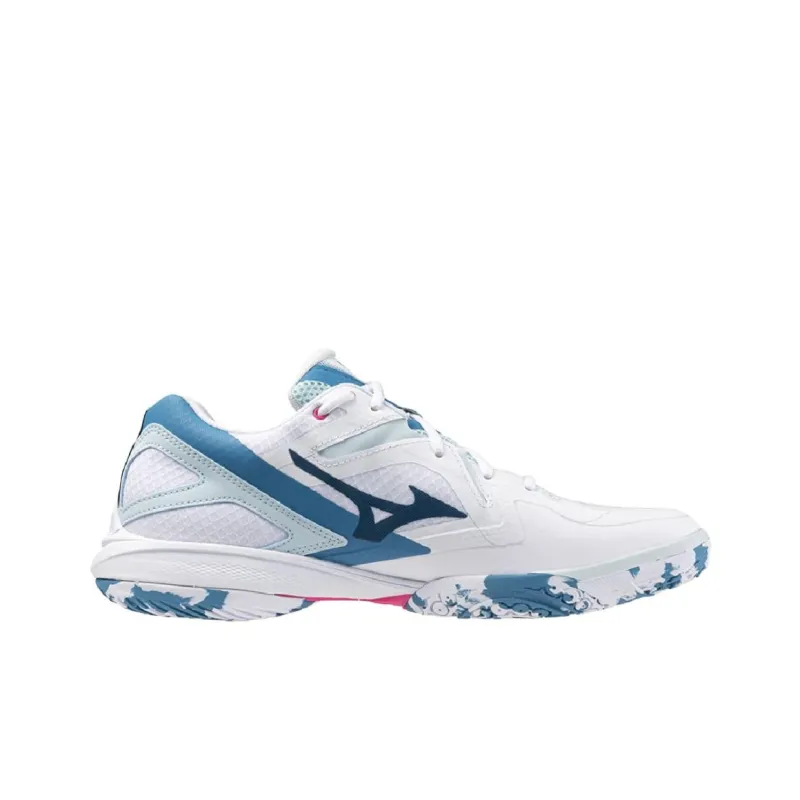 Mizuno WAVE CLAW 3 Low Top Badminton Shoes Unisex White-1
