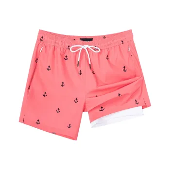 SURFCUZ Beach Shorts Men's Watermelon Red