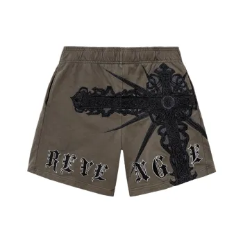 Revenge Casual Shorts Unisex Brown