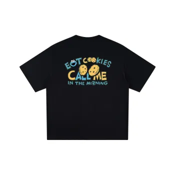SESAME STREET [Cookie Monster Collection] Short Sleeved T Shirts Unisex