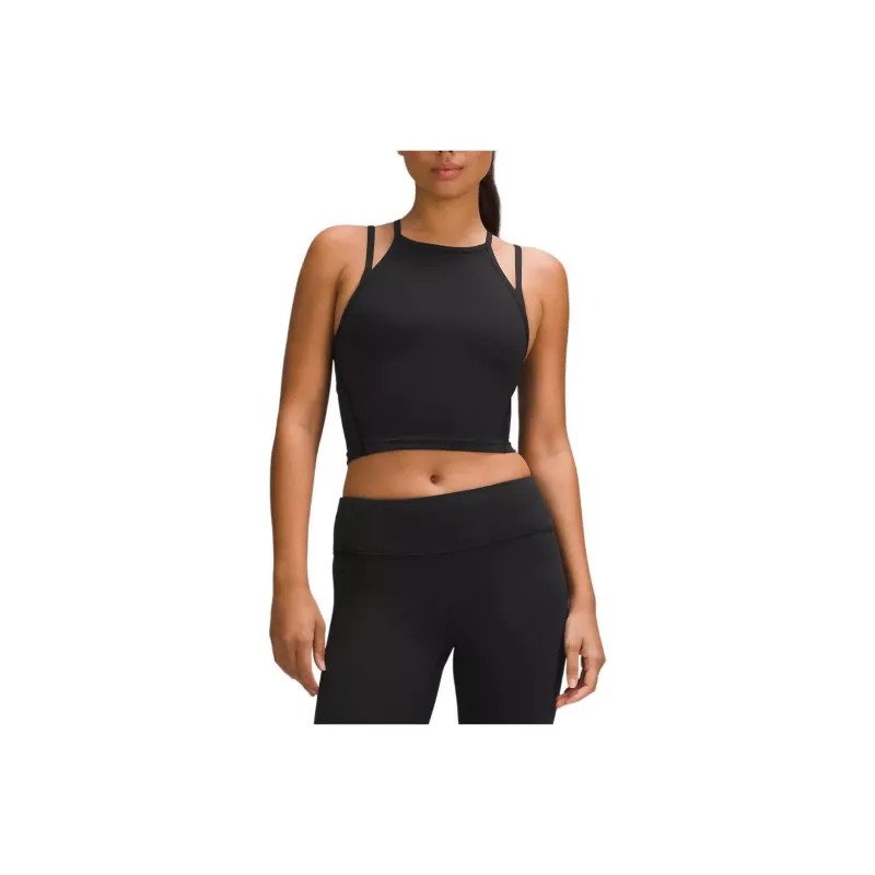 Lululemon Wunder Train High-Neck Cross-Back Tank Top Tank Tops Women's-8
