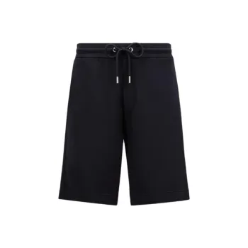 Moncler Denim Shorts Men's Marine Blue