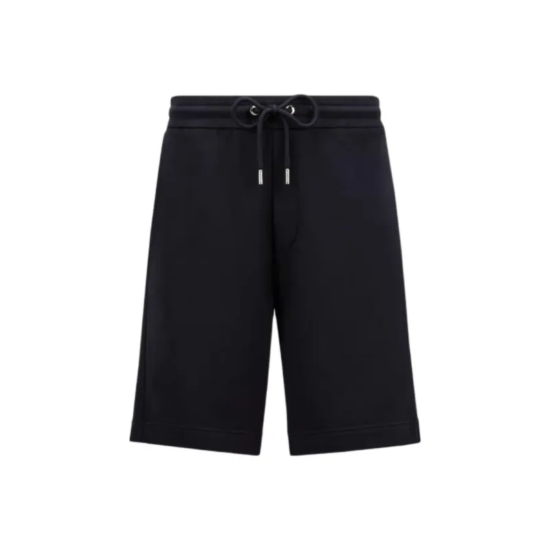 Moncler Denim Shorts Men's Marine Blue-0
