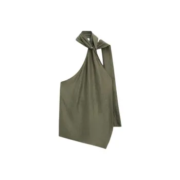 Massimo Dutti Tank Top Women's Light Green