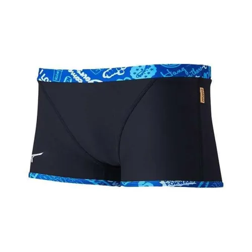 Mizuno EXER SUITS Swimming Shorts Men's Black Blue