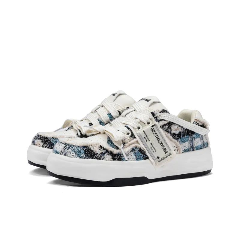 FRAGMENT DESIGN x Ghost Mask Lightweight Height Increasing Low Top Skateboard Shoes Men's Box Included-14