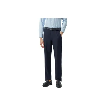 DIKENI Casual Pants Men's Dark Royal Blue