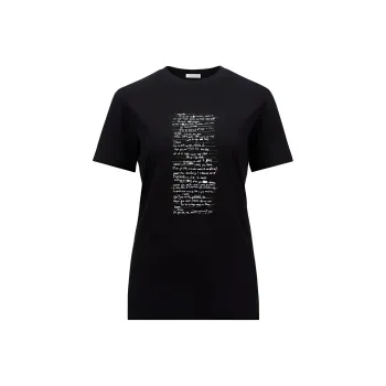 MONCLER GENIUS Moncler X Willow Smith Lyrics Printed T Shirt