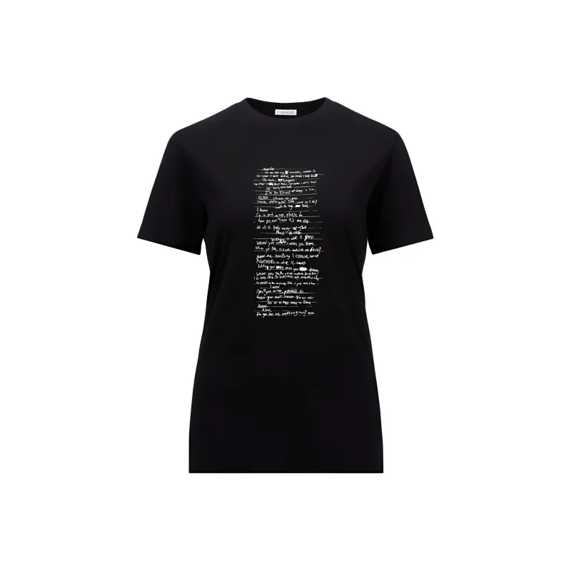 MONCLER GENIUS Moncler X Willow Smith Lyrics Printed T Shirt-0