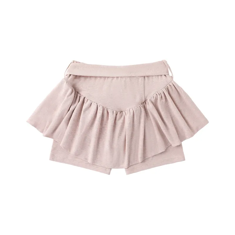 LAMLICKA Casual Short Skirts Women's Pink-1