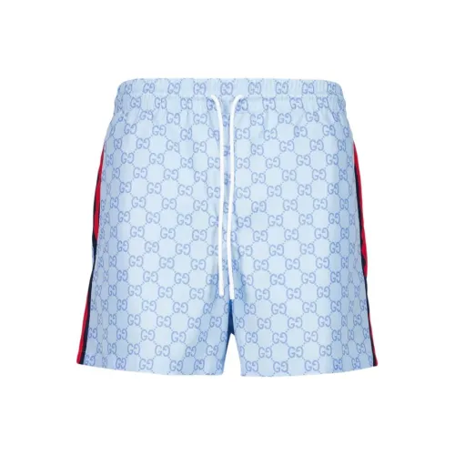 GUCCI Swimming Shorts Men's Light Blue