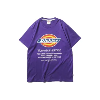 Dickies SS20 Drop Shoulder Sleeve T Shirt Women's Midnight Purple