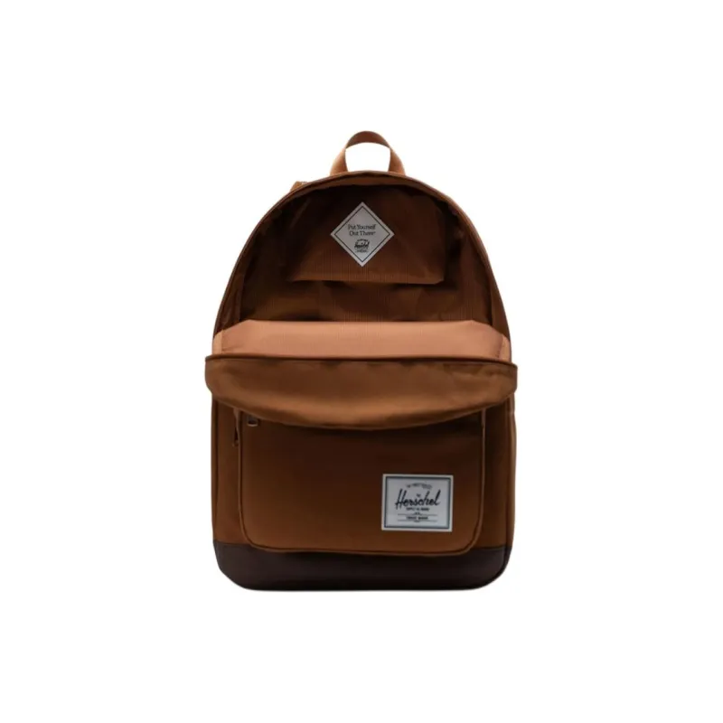 Herschel Recycled Fabric Backpack Regular Unisex Brown-3