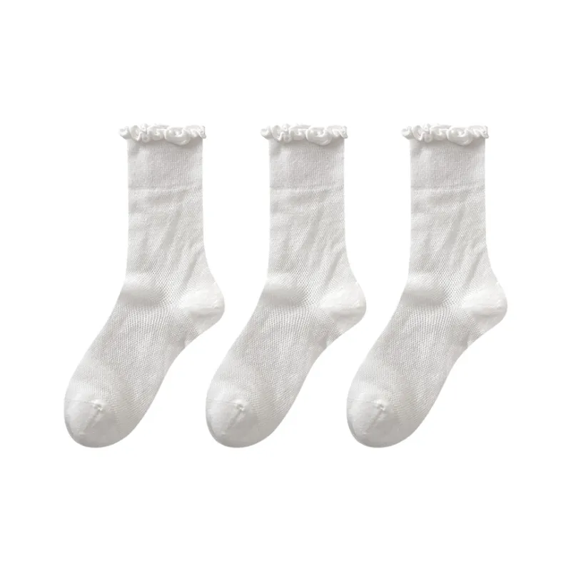 Top Melon Mid Calf Socks Women's Combo Set-40