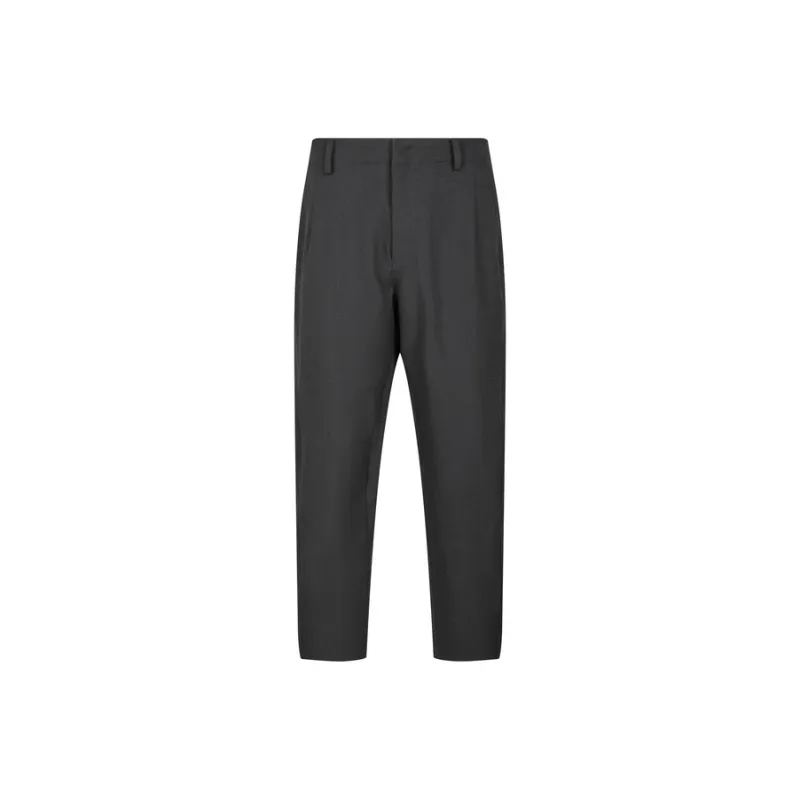 CROQUIS Casual Pants Men's Black Navy Blue-0