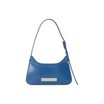 Acne Studios Platt Series Calfskin Shoulder Bag Extra Mini Women's Denim Blue