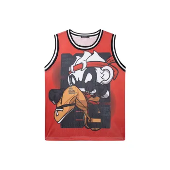 FireMonkey Basketball Jerseys Unisex Red