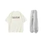 Clothing Sets (Cream+Gray Cuffed Pants)