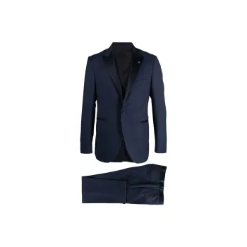 Tagliatore Brooch detail Suit