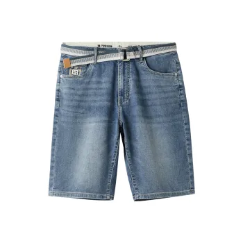 HLA Denim Shorts Men's Blue Gray Ox Transition Color Medium 08
