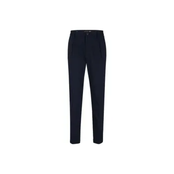 HUGO BOSS SS24 Casual Pants Men's Dark Blue