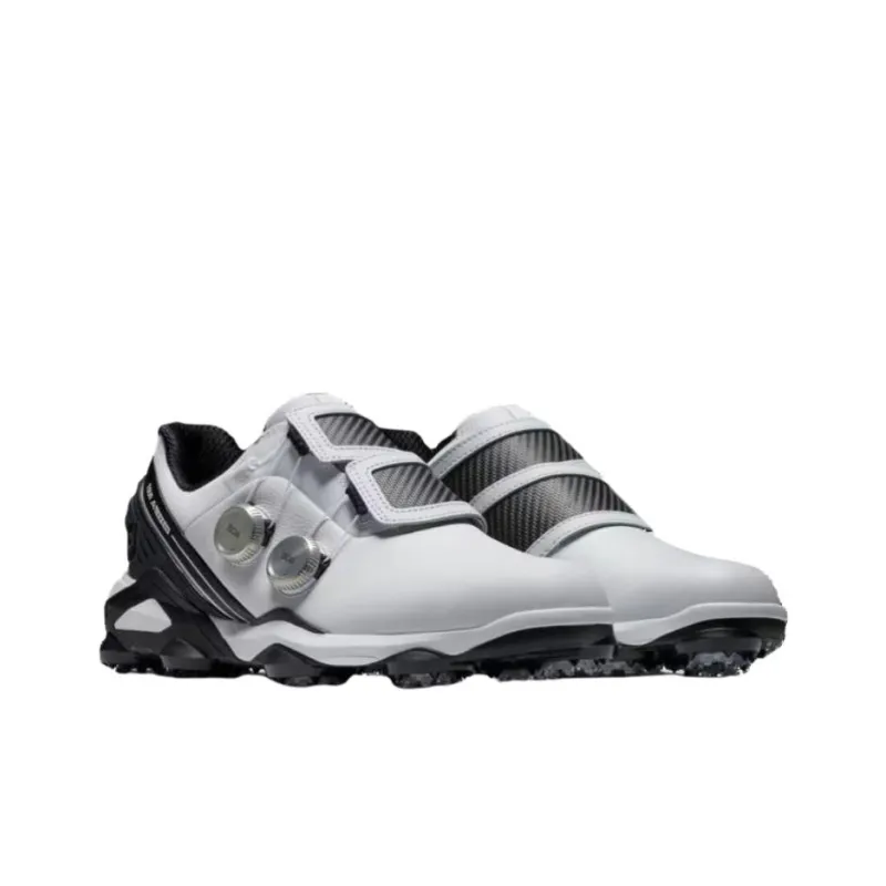 FOOTJOY Cushioning Waterproof Low Top Golf Shoes Men's White Black-2