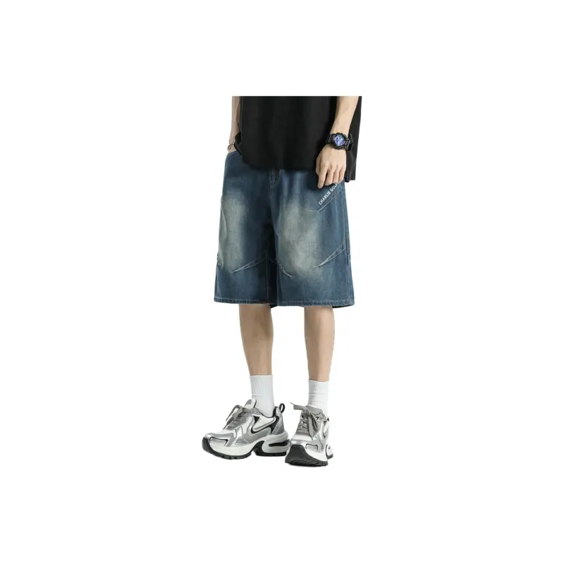CHARLIE GOLF Denim Shorts Unisex-4