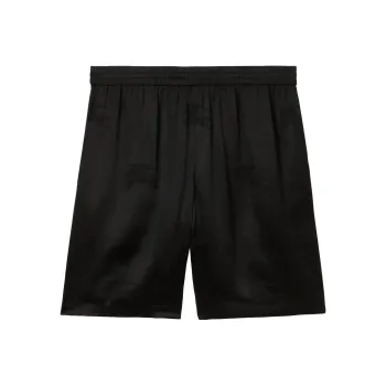 Burberry Ekd Silk Shorts
