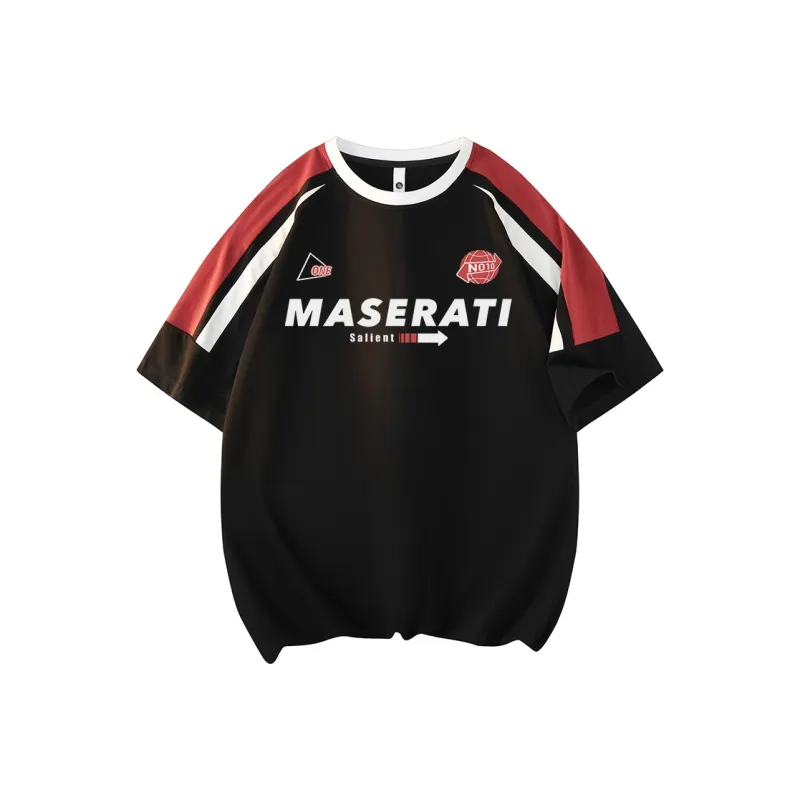 Maserati Raglan Sleeve T Shirt Unisex-6