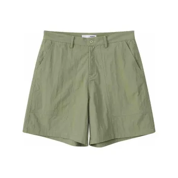 YOSHIYOYI Cargo Shorts Unisex Yellow Green