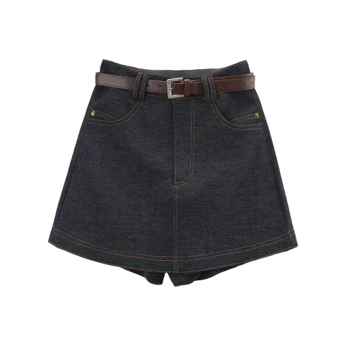 A Paradise For Awakening Denim Shorts Women's Denim Blue