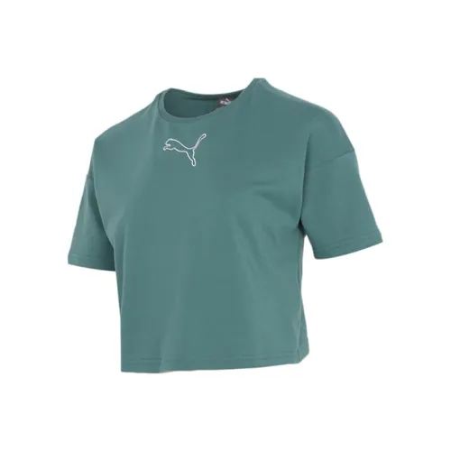 PUMA Crop Tops Women's Green